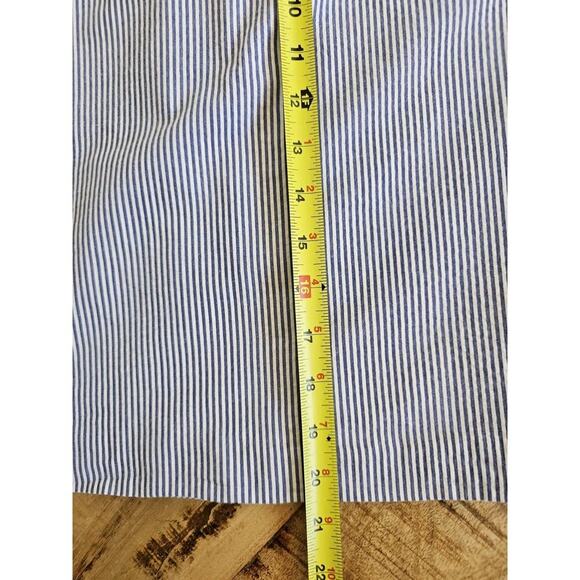 Tahari Women's Seersucker Striped Blazer & Skirt Set Size 4P Career Coastal - Picture 16 of 16